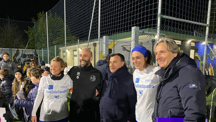 FOTO VN – Borja e Barone presenti all’evento solidale Unasolasquadra - immagine 1