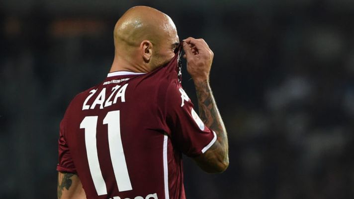 TURIN, ITALY - OCTOBER 05: Simone Zaza of Torino FC gestures during the Serie A match between Torino FC and Frosinone Calcio at Stadio Olimpico di Torino on October 5, 2018 in Turin, Italy. (Photo by Pier Marco Tacca/Getty Images) Torino, l’infortunio di Zaza non preoccupa: la verità dell’agente sul rientro - immagine 1