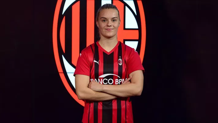 Guðný Árnadóttir, nuovo acquisto del Milan femminile (credits: acmilan.com)