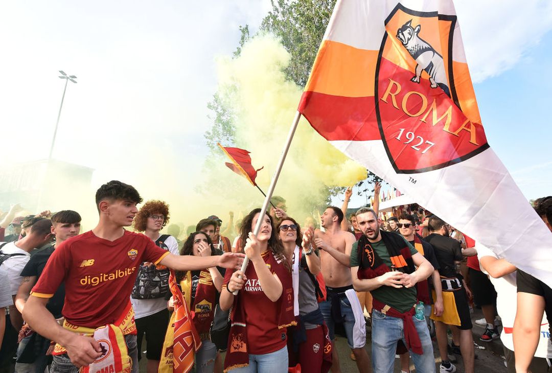 Roma-Feyenoord, all’Olimpico oltre 50mila tifosi – FOTO GALLERY - immagine 6