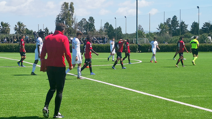 Milan Primavera sconfitto 1-2 in casa del Cagliari (credits: acmilan.com) 