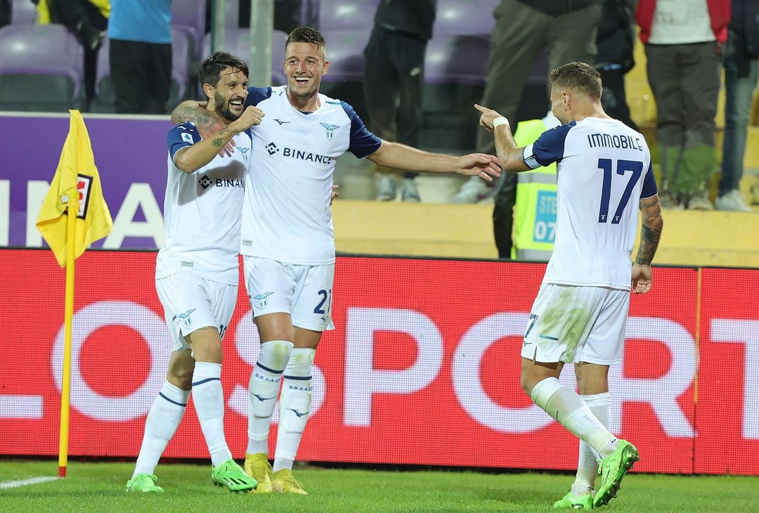 Immobile, Milinkovic e Luis Alberto