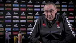 Sarri: “Juventus-Inter la più presigiosa della Serie A. Problematica per noi la loro ampiezza”