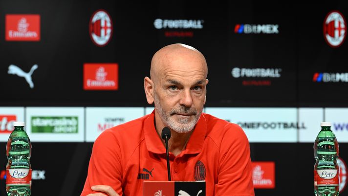 Stefano Pioli AC Milan conferenza stampa Milanello