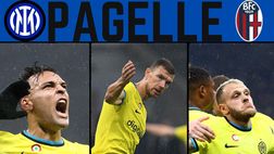 Inter-Bologna, pagelle: Dzeko da pazzi, per Lautaro brindisi giusto. Dimarco, che show