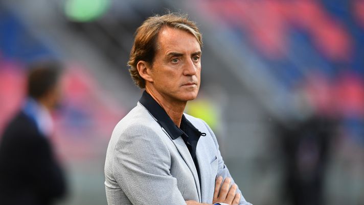 BOLOGNA, ITALY - JUNE 04: Head coach of Italy Roberto Mancini looks on during the international friendly match between Italy and Czech Republic at Renato Dall'Ara on June 04, 2021 in Bologna, Italy. (Photo by Claudio Villa/Getty Images) BOLOGNA, ITALY - JUNE 04: Head coach of Italy Roberto Mancini looks on during the international friendly match between Italy and Czech Republic at Renato Dall'Ara on June 04, 2021 in Bologna, Italy. (Photo by Claudio Villa/Getty Images)