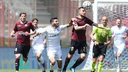 Covid-19, la Salernitana non parte per Udine: l’Asl vieta la trasferta