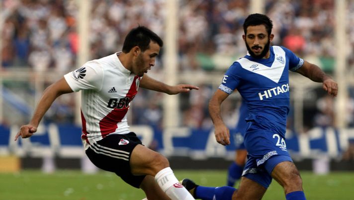 LINIERS, ARGENTINA - FEBRUARY 24: during a match between Velez Sarsfield and River Plate as part of the Superliga 2017/18 at Jose Amalfitani Stadium on February 24, 2018 in Liniers, Argentina. (Photo by Daniel Jayo/Getty Images) LINIERS, ARGENTINA - FEBRUARY 24: during a match between Velez Sarsfield and River Plate as part of the Superliga 2017/18 at Jose Amalfitani Stadium on February 24, 2018 in Liniers, Argentina. (Photo by Daniel Jayo/Getty Images)