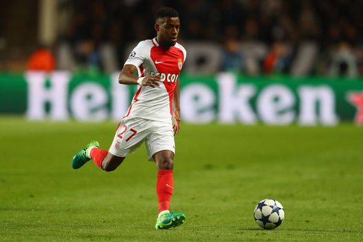 Thomas Lemar of Monaco  during the UEFA Champions League Semi Final  Thomas Lemar of Monaco  during the UEFA Champions League Semi Final