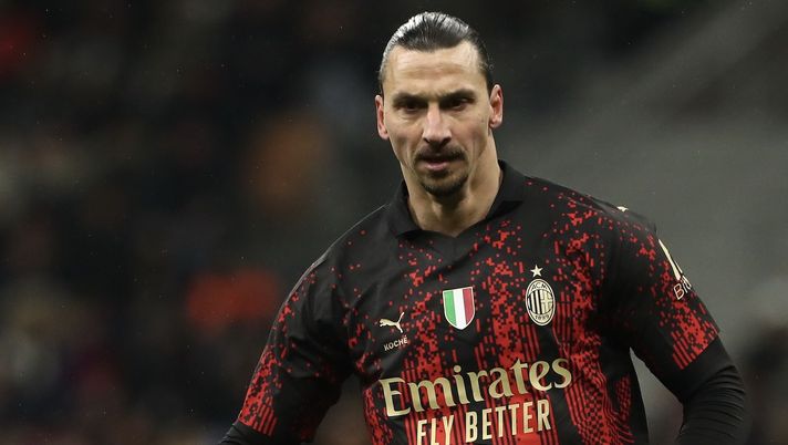 Zlatan Ibrahimovic AC Milan Milan-Atalanta 2-0 Serie A 2022-2023