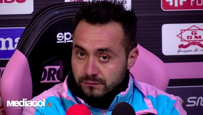 VIDEO, De Zerbi post-Spezia: “Palermo, la gente sta con noi. Non sono queste le situazioni ambientali difficili” VIDEO, De Zerbi post-Spezia: “Palermo, la gente sta con noi. Non sono queste le situazioni ambientali difficili”