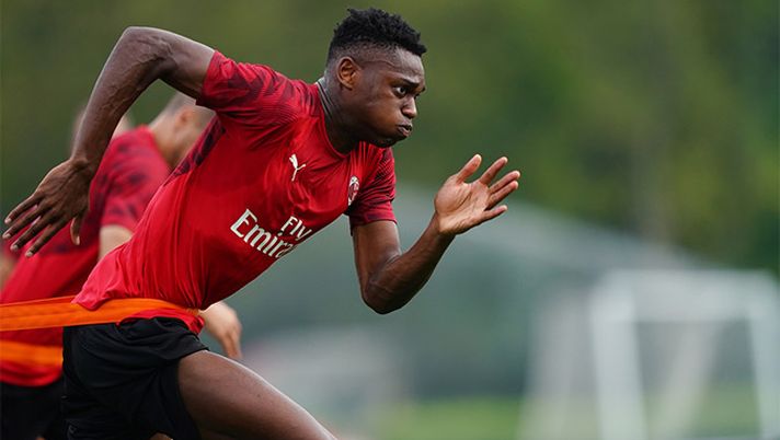 Rafael Leao, attaccante del Milan, in allenamento a Milanello (credits: acmilan.com) Rafael Leao, attaccante del Milan, in allenamento a Milanello (credits: acmilan.com)