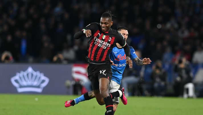 Rafael Leao AC Milan Napoli-Milan 0-4 Serie A 2022-2023