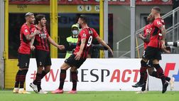 Milan, poker al Cagliari prima della sosta con Giroud sugli scudi