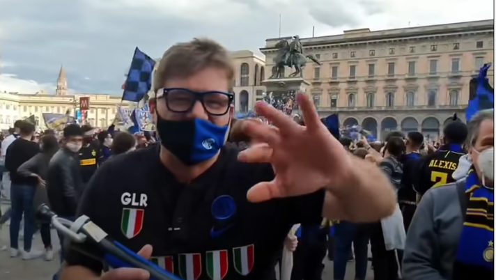 Giornalista shock sulla festa nerazzurra: &#8220;Le regole sul distanziamento? Le ha rispettate l&#8217;Inter in classifica&#8221; | VIDEO 