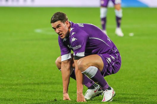 GERMOGLI PH: 7 DICEMBRE 2020 FIRENZE STADIO ARTEMIO FRANCHI SERIE A FIORENTINA VS GENOA NELLA FOTO VLAHOVIC GERMOGLI PH: 7 DICEMBRE 2020 FIRENZE STADIO ARTEMIO FRANCHI SERIE A FIORENTINA VS GENOA NELLA FOTO VLAHOVIC