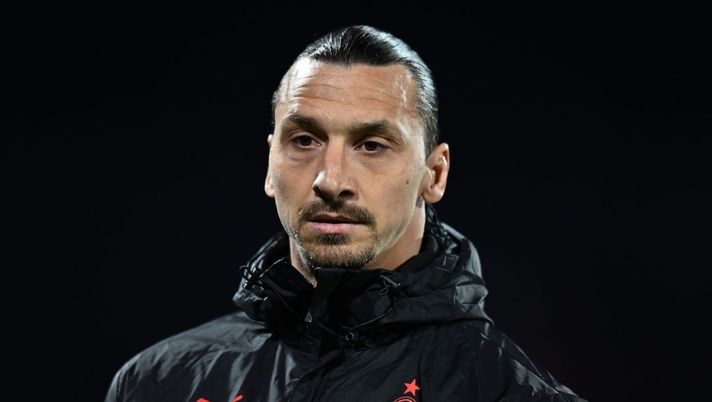 Zlatan Ibrahimovic AC Milan Fiorentina-Milan 2-1 Serie A 2022-2023