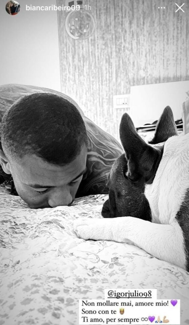 FOTO – Stecca anche Igor, la moglie lo rincuora: “Non mollare mai!”- immagine 2