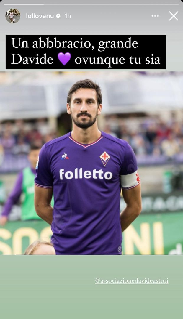 FOTO – “Davide sempre con noi”: anche Chiesa e Vlahovic ricordano Astori- immagine 2