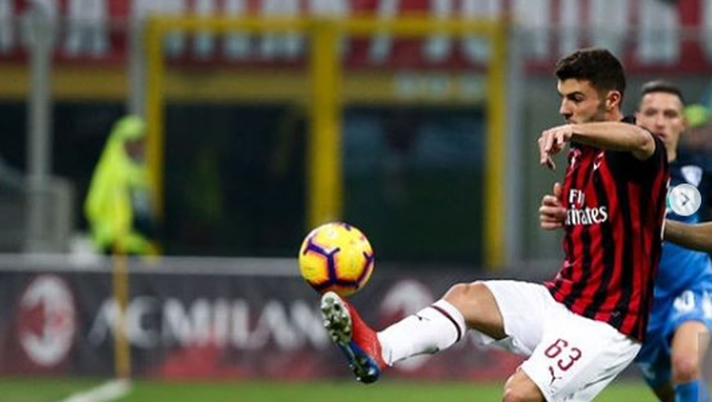 Patrick Cutrone, attaccante del Milan, Instagram Cutrone 