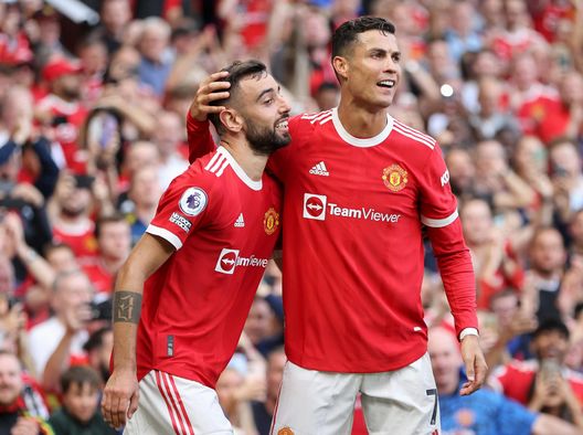Bruno Fernandes Cristiano Ronaldo (getty images) Bruno Fernandes Cristiano Ronaldo