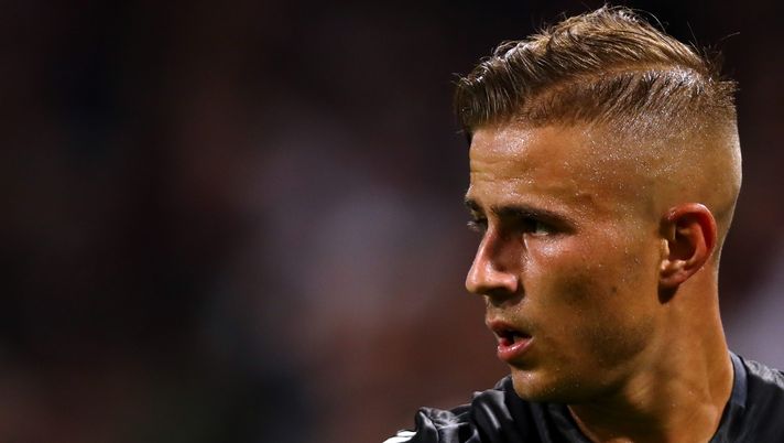 AMSTERDAM, NETHERLANDS - AUGUST 13:  Dimitris Pelkas of PAOK in action during the UEFA Champions League 3rd Qualifying match between Ajax and PAOK Thessaloniki at Johan Cruyff Arena on August 13, 2019 in Amsterdam, Netherlands. (Photo by Dean Mouhtaropoulos/Getty Images) 