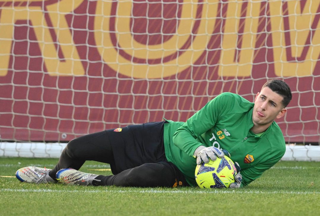 Trigoria, primo allenamento con la Roma per Solbakken – FOTO GALLERY - immagine 7