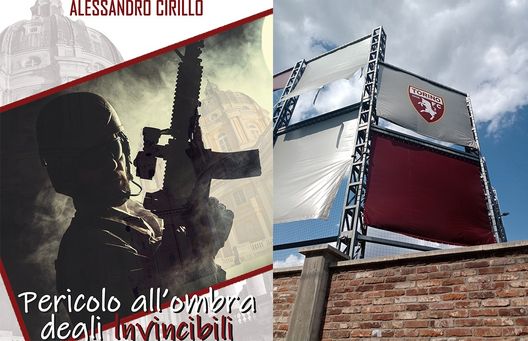 La copertina di 'Pericolo all'ombra degli Invincibili' di Alessandro Cirillo Alessandro Cirillo: “Fila e Grande Torino, lo sfondo del mio romanzo” - immagine 1