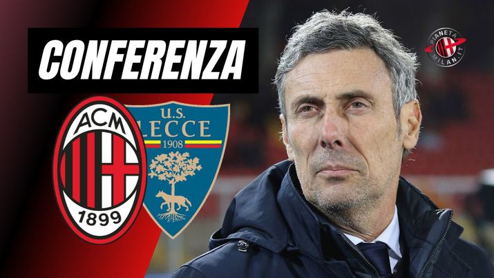 La conferenza stampa di Luca Gotti al termine di Milan-Lecce (Serie A 2023-2024) | AC Milan News (Getty Images) Conferenza stampa Luca Gotti Milan-Lecce Serie A 2023-2024