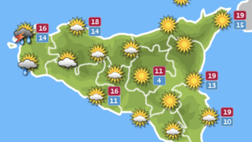 Meteo, Palermo: pioggia lieve e poco nuvoloso, le previsioni di venerdì 26 novembre
