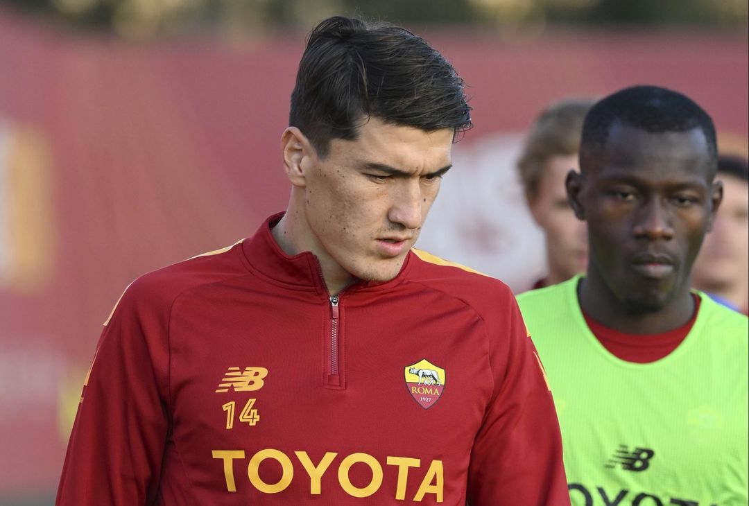 Trigoria, primo allenamento con la Roma per Solbakken – FOTO GALLERY - immagine 50