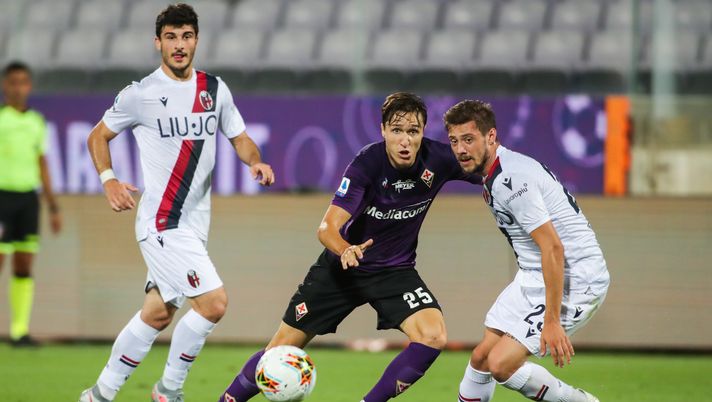 GERMOGLI PH: 29 LUGLIO 2020 FIRENZE STADIO ARTEMIO FRANCHI SERIE A FIORENTINA VS BOLOGNA NELLA FOTO CHIESA 
