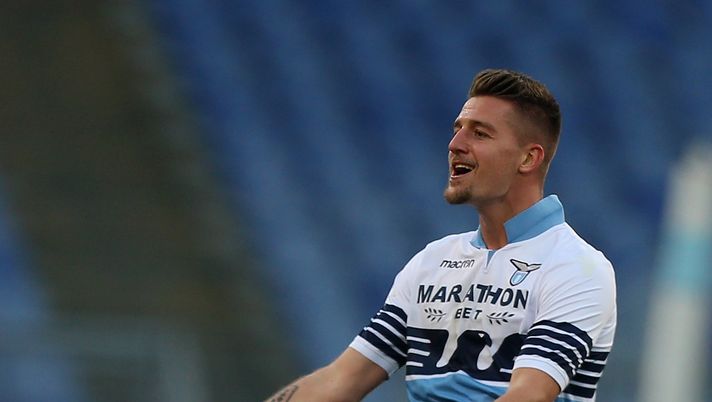 Sergej Milinković-Savić, centrocampista della Lazio (credits: GETTY Images) 