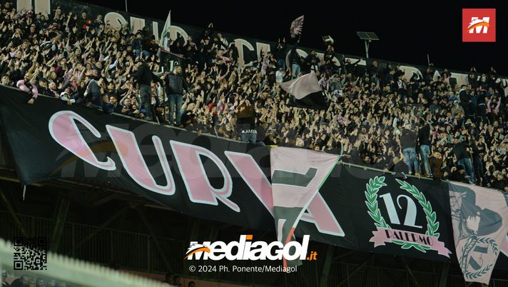 PALERMO-VENEZIA, IL DATO DEGLI SPETTATORI PRESENTI AL “BARBERA”  Tifosi Palermo