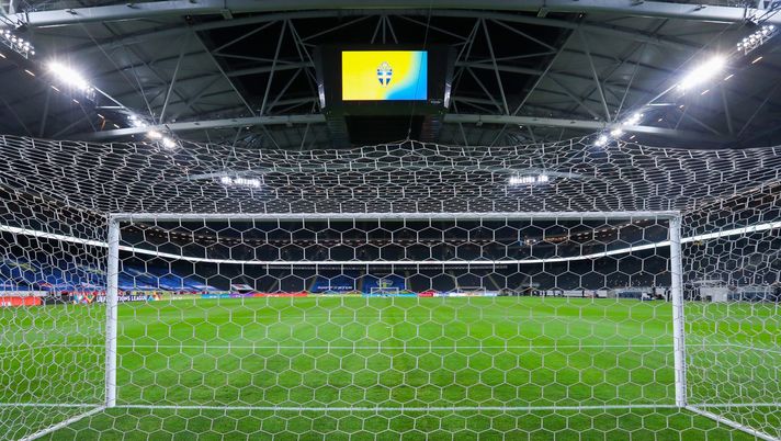 STOCKHOLM, SWEDEN - NOVEMBER 14: General view of the stadium prior to the UEFA Nations League group stage match between Sweden and Croatia at Friends Arena on November 14, 2020 in Stockholm, Sweden. (Photo by Linnea Rheborg/Getty Images) STOCKHOLM, SWEDEN - NOVEMBER 14: General view of the stadium prior to the UEFA Nations League group stage match between Sweden and Croatia at Friends Arena on November 14, 2020 in Stockholm, Sweden. (Photo by Linnea Rheborg/Getty Images)