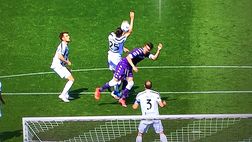 Fiorentina-Juve, Vlahovic beffa la Juve su rigore: ecco il fallo di mano di Rabiot | VIDEO