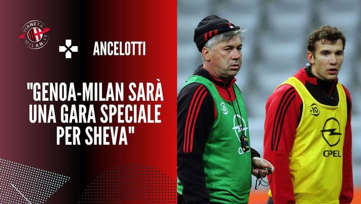 Genoa-Milan Ancelotti Shevchenko Serie A 2021-2022