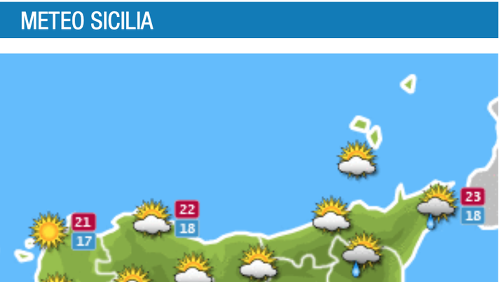 Meteo, Palermo: nubi sparse e pioggia assente, le previsioni di lunedì 18 ottobre - immagine 1