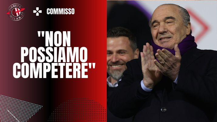 Rocco Commisso presidente Fiorentina sul Milan