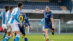 Verona, l’ultimo allenamento. Gialloblù in arrivo a Roma