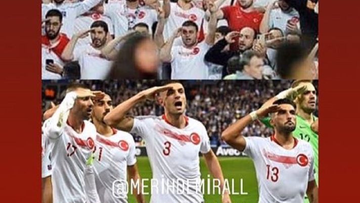 La storia Instagram di Hakan Calhanoglu 
