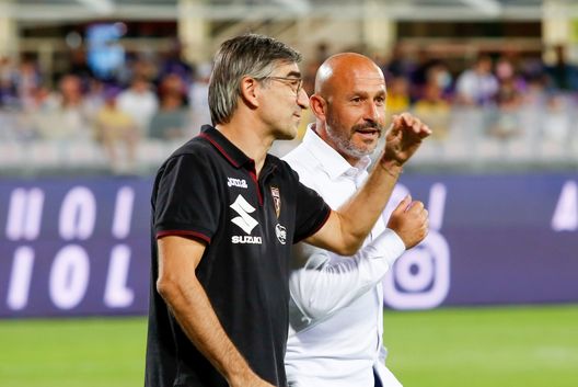 GERMOGLI PH: 28 AGOSTO 2021 FIRENZE STADIO ARTEMIO FRANCHI SERIE A FIORENTINA VS TORINO NELLA FOTO I MISTER JURIC E ITALIANO GERMOGLI PH: 28 AGOSTO 2021 FIRENZE STADIO ARTEMIO FRANCHI SERIE A FIORENTINA VS TORINO NELLA FOTO I MISTER JURIC E ITALIANO
