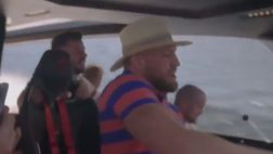 McGregor sfreccia col nuovo yacht Lamborghini (VIDEO)
