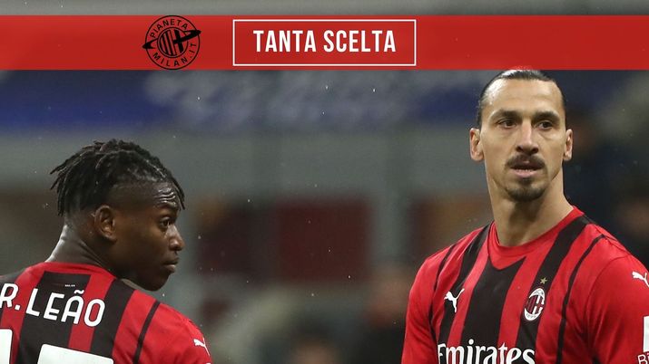 Rafael Leao Zlatan Ibrahimovic AC Milan