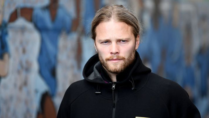 BIRMINGHAM, ENGLAND - MARCH 10: Birkir Bjarnason of Aston Villa arrives during the Sky Bet Championship match between Birmingham City and Aston Villa at St Andrew's Trillion Trophy Stadium on March 10, 2019 in Birmingham, England. (Photo by Alex Davidson/Getty Images) BIRMINGHAM, ENGLAND - MARCH 10: Birkir Bjarnason of Aston Villa arrives during the Sky Bet Championship match between Birmingham City and Aston Villa at St Andrew's Trillion Trophy Stadium on March 10, 2019 in Birmingham, England. (Photo by Alex Davidson/Getty Images)
