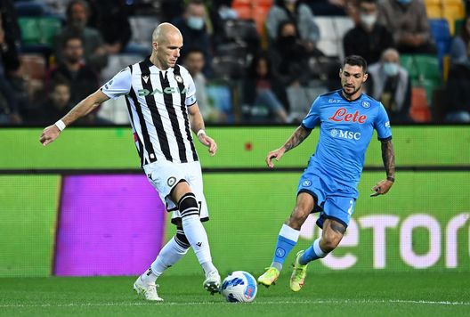 (Photo by Alessandro Sabattini/Getty Images) Udinese, Udogie e Makengo KO per Napoli: Nuytinck e Becao in dubbio- immagine 2