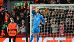 Courtois, mea culpa dopo papera in Liverpool-Real Madrid: “Ecco cosa volevo fare”
