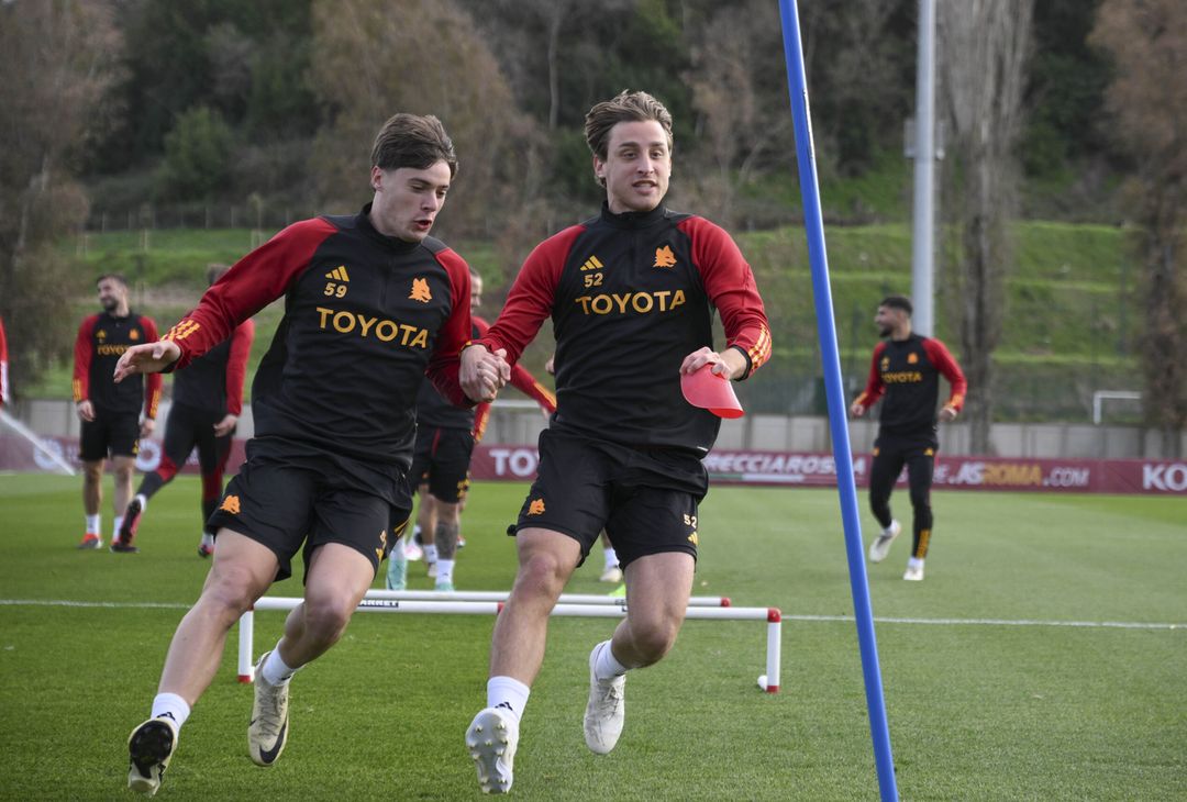 Roma, la rifinitura alla vigilia del Brighton – FOTOGALLERY - immagine 20