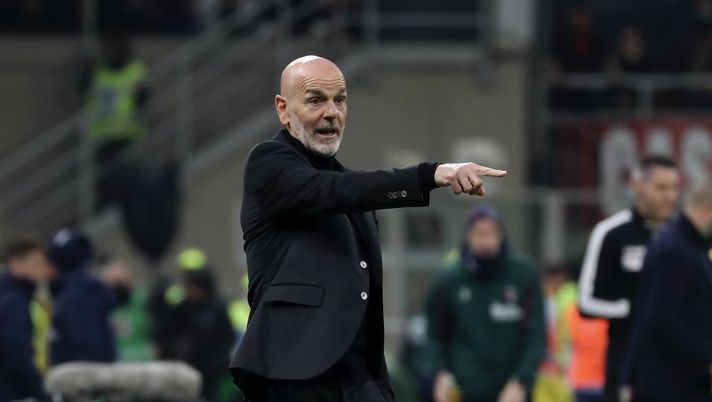 Stefano Pioii (allenatore AC Milan) qui durante Milan-Bologna 0-0 (Serie A 2021-2022) | News (Getty Images) Stefano Pioli AC Milan Milan-Bologna 0-0 Serie A 2021-2022