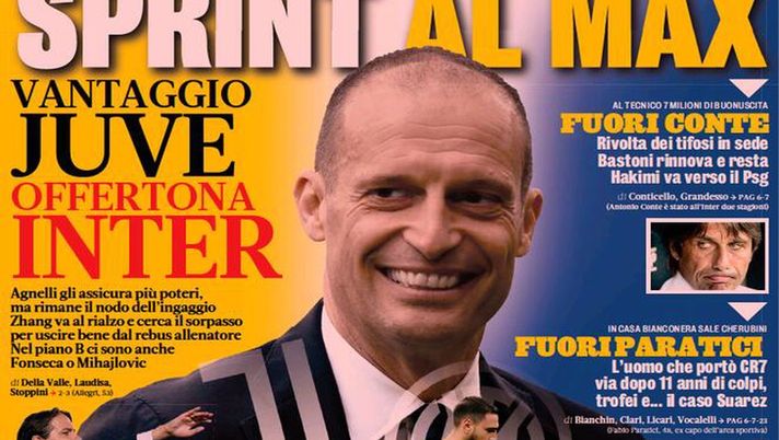 BUONGIORNO CITTACELESTE – LE PRIME PAGINE DEI PRINCIPALI QUOTIDIANI SPORTIVI – GUARDA 